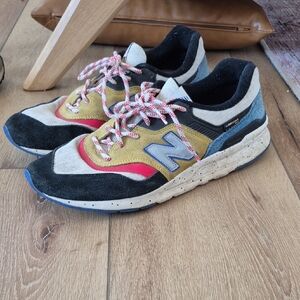 New Balance Black and Yellow Sneakers